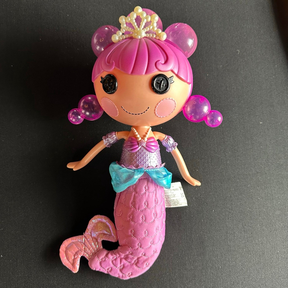 Lalaloopsy Other - Lalaloopsy Pink Purple Mermaid Bubble Doll